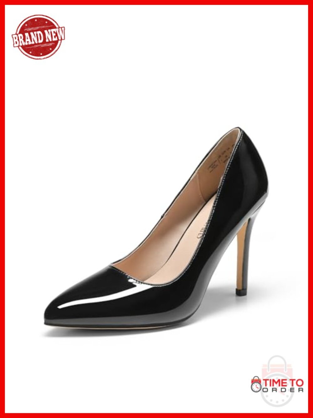 Women's Pointed Toe High Heel Pumps Stiletto Formal Dress Shoes